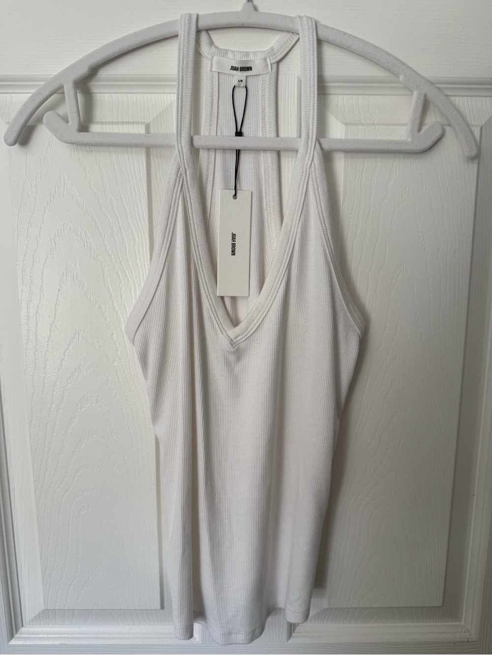 Joah brown racer back v neck